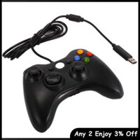 Tay Cầm Chơi Game Có Dây Usb Cho Xbox 360 Xbox 360 Slim Windows 7 / 8 / 10 Microsoft PC