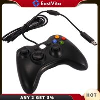 Tay Cầm Chơi Game Có Dây Usb Cho Xbox 360 Xbox 360 Slim Windows 7 / 8 / 10 Microsoft PC