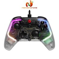 Tay Cầm Chơi Game Có Dây GameSir T4 Kaleid - Gamepad Cho PC Vỏ Trong Suốt, Hiệu Ứng Đèn RGB Nổi Bật