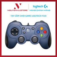 Tay cầm chơi game console có dây Logitech F310 - 4 phím di chuyển D-Pad, tương thích TV Android, dây 1.8m - Hàng chính hãng