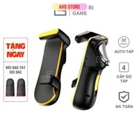 Tay cầm chơi game dành cho iPad JS31 auto táp 32 nhịp/s chơi game PUBG Mobile Free Fire 4 ngón cực nhạy