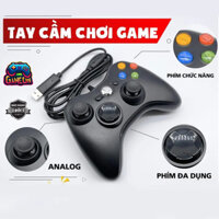 Tay cầm chơi game FIFA Online 4 Xbox 360 Có Rung, Tay Cầm FO4 có dây cho PC, Laptop