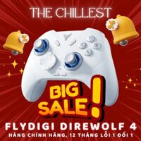 Tay cầm chơi game Flydigi Direwolf 4 | Sẵn hàng, Joysticks, Dpad nâng cấp, Macro, Rung báng mạnh, Dock sạc BH 12 tháng lỗi 1 dổi 1