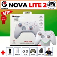 Tay Cầm Chơi Game GameSir NOVA LITE 2 Chính Hãng Chơi Game FCO, PC, IOS, ANDROID, SWITCH | MÀU TRẮNG – BẢN FULL KÈM DOCK