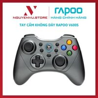 Tay Cầm Chơi Game Không Dây Rapoo V600S Sạc TypeC - Hàng Chính Hãng - Xám