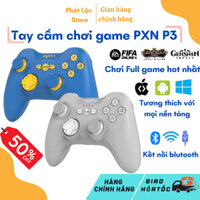 Tay cầm chơi game không dây PXN P3 cho PC/PS3/Android/iOS Tay cầm chơi fo4 bluetooth full skill chơi Fifa Online 4