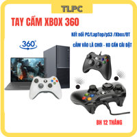 Tay cầm Chơi Game Microsoft Xbox 360 Full box Có Rung Tay Cầm Có Dây Dùng Cho PC Laptop, ĐT chơi full skill siêu mượt