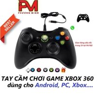 Tay Cầm Chơi Game PC Đầu USB Có Rung, Joystick,  Ucom, XBox 360