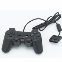 Tay cầm chơi game PlayStation 2 DualShock2 (Đen)