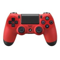 TAY CẦM CHƠI GAME PS4 DUALSHOCK®4 WIRELESS CONTROLLER 2016 SLIM VERSION – RED CHÍNH HÃNG BH 12 THÁNG