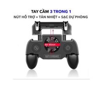 Tay Cầm Chơi Game - Quạt Tản Nhiệt Kiêm Sac Dự Phòng - PUBG