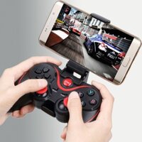 Tay Cầm Chơi Game X3/T3 Có Bluetooth Cho Smartphone, PC, Laptop, Android, IOS, Windows Có Giá Kẹp Điện Thoại (hàng sẵn)