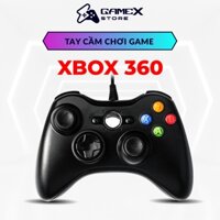 Tay cầm chơi game Xbox 360 Controller tương thích với FO4, PC, nút bấm nhạy, không bị trễ, dây kết nối dài 2m