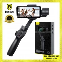 Tay cầm chống rung đa năng cho điện thoại Baseus Gimbal Stabilizer (3-Axis Handheld, w/Focus, Pull & Zoom...)