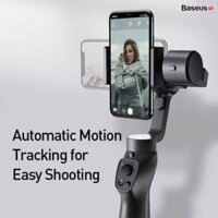 Tay cầm chống rung đa năng cho điện thoại Baseus Gimbal Stabilizer ( 3-Axis Handheld , w/Focus, Pull & Zoom, Smartphone