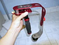 Tay cầm chống rung steadicam stabilizer mini, tay cầm chống rung cho máy ảnh điện thoại