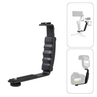 Tay cầm chữ L gắn đèn Flash, máy ảnh, gắn gimbal