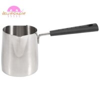 Tay cầm dài Sáp nóng chảy Nồi Nến Xà phòng tan chảy Nồi Sáp thơm Tan chảy Kim loại Bình cà phê Latte Sữa tạo bọt Bình, 350ML