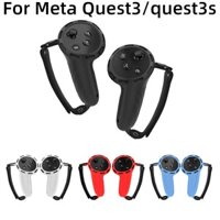 Tay cầm điều khiển VR cho Meta Quest 3 Tay cầm bằng silicon Vỏ bảo vệ có dây đeo Knuckle có thể điều chỉnh cho phụ kiện VR Oculu Quest 3