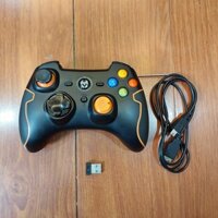 TAY CẦM GAME KROM Khensu Wireless PC / Ps3 2nd BH 3 THÁNG