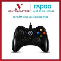 Tay Cầm Gamepad Có Dây Rapoo V600 - Hàng Chính Hãng - Đen