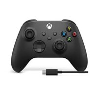 Tay cầm Gamepad không dây Xbox Wireless Controller + USB-C (Đen)
