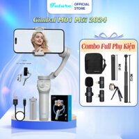 Tay cầm gimbal TOKQI M01, Tay cầm chống rung điện thoại, Gymbal Xoay 360  AI Theo Dõi Thông Minh