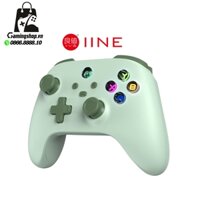 Tay Cầm IINE S1 L717 Không Dây Màu Xanh Green Chơi Game Cho FO4 PC, Laptop, Android, IOS, IPAD, Nintendo Switch