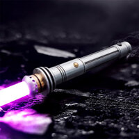 Tay Cầm Kim Loại Lightsaber Byph Billaba Smooth Swing Collision Flash 27 Sound Font Star Wars Toy Cho Txqsaber Byph Bi