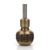 Tay cầm máy xăm bằng đồng không gỉ, tay cầm vặn  được, dụng cụ xăm tattoo