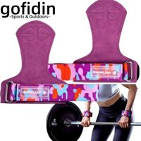 Tay cầm nâng tạ GOFIDIN, Bảo vệ cổ tay Dây đeo cổ tay cử tạ bền bỉ, Thay thế quấn cổ tay tập luyện đa năng chống trượt