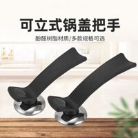 Tay cầm nắp nồi nhỏ đa năng, tay cầm nắp nồi đứng, phụ kiện nắp chảo, tay cầm nắp nồi thủy tinh