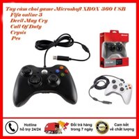tay cầm pc chân usb laptop kiểu dáng xbox360 không hộp giao mầu ngẫu nhiên