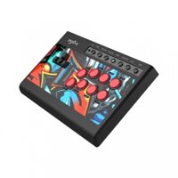 Tay cầm phím cơ Arcade Fight Stick PXN X8 USB ĐỎ ĐEN dành cho PS4 / PS3 / Switch / Xbox One /Window PC / Android – Blue Switch