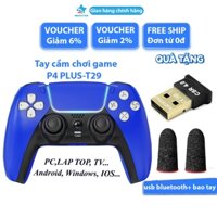 Tay cầm PS5 không dây kết nối bluetooth, Tay cầm chơi game fifa online 4, Máy chơi game cho pc, laptop, điện thoại