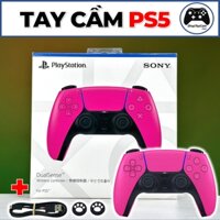 Tay Cầm Sony DualSense 5 PS5 Hồng Nova Pink  Chĩnh Hãng Top Gamepad Cho PC / FO4 / FIFA | HÀNG NHẬP KHẨU