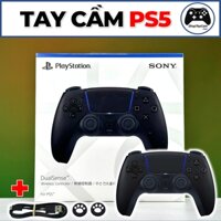 Tay Cầm Sony DualSense 5 PS5 Đen Midnight Black Chĩnh Hãng Top Gamepad Cho PC / FO4 / FIFA | HÀNG NHẬP KHẨU
