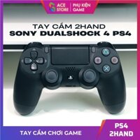 Tay Cầm Sony DualShock 4 PS4 Cũ 2nd + Kèm Cáp USB Chơi Game Tối Ưu Cho PC / FO4 / FIFA