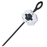Tay cầm tạo lực phóng Con quay Beyblade Burst trắng đen 22631 - Quay phải