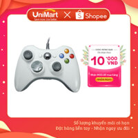 Tay Cầm Xbox 360 Có Dây Chĩnh Hãng Chơi Game Tối Ưu Cho PC / FO3 / FO4 - Hàng Chính Hãng - UniMart Official Store