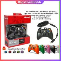 Tay Cầm Xbox 360 Controller Có Dây Loại Thường Bền Đẹp Tối Ưu Chơi Game Cho PC