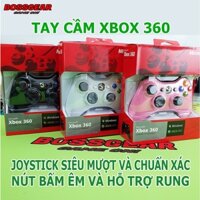 Tay Cầm Xbox 360 Đá Fifa Online dùng cho PC có rung dùng cổng USB Cần analog cực nhạy nút bấm êm ái