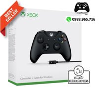 Tay Cầm Xbox One S Chính Hãng + Cáp Cable USB Chơi Game Tối Ưu Cho FO4 / FIFA / PC | TOP BÁN CHẠY