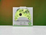 Tay Cầm Xbox One X / Seri X Bản Thường Có Dây Màu Xanh Lá Camo Chơi Game Cho FO4 / FIFA / PC / Laptop FullBox | HÀNG MỚI VỀ