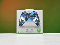 Tay Cầm Xbox One X / Seri X Bản Thường Có Dây Màu Xanh Camo Special Chơi Game Cho FO4 / FIFA / PC / Laptop FullBox