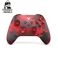 Tay Cầm Xbox One X / Xbox Series X Chính Hãng Chơi Game FO4 PC Laptop – Màu Đỏ Camo Daystrike Camo Special Edition