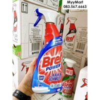 TẨY CẶN CANXI bám trên kính, vòi inox - Bref Power siêu sạch - hàng Đức
