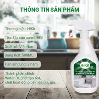 Tẩy cặn canxi, tẩy kính, vòi sen, bồn sứ, chậu tắm, gạch men Hikit