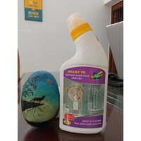Tẩy Cặn Canxi Trên Kính SMART TK - Vệ Sinh Sạch Cặn Bám Lâu Ngày Vách Kính Nhà Tắm, Gương