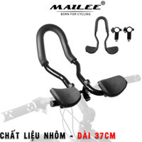Tay càng nghỉ TT, Thanh Tay Lái Cho Xe Đạp Chất Liệu Nhôm, Tay Cầm cho ba môn phối hợp cho xe đạp thể thao trọng lượng nhẹ Dài 37cm  - Mai Lee